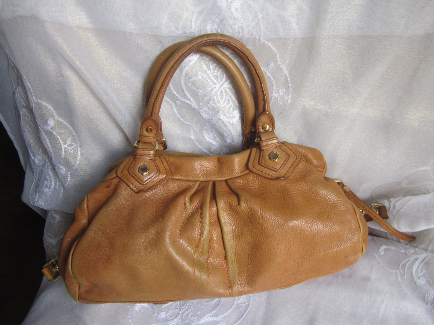 marc by marc jacobs vintage large groovee in chestnut brown