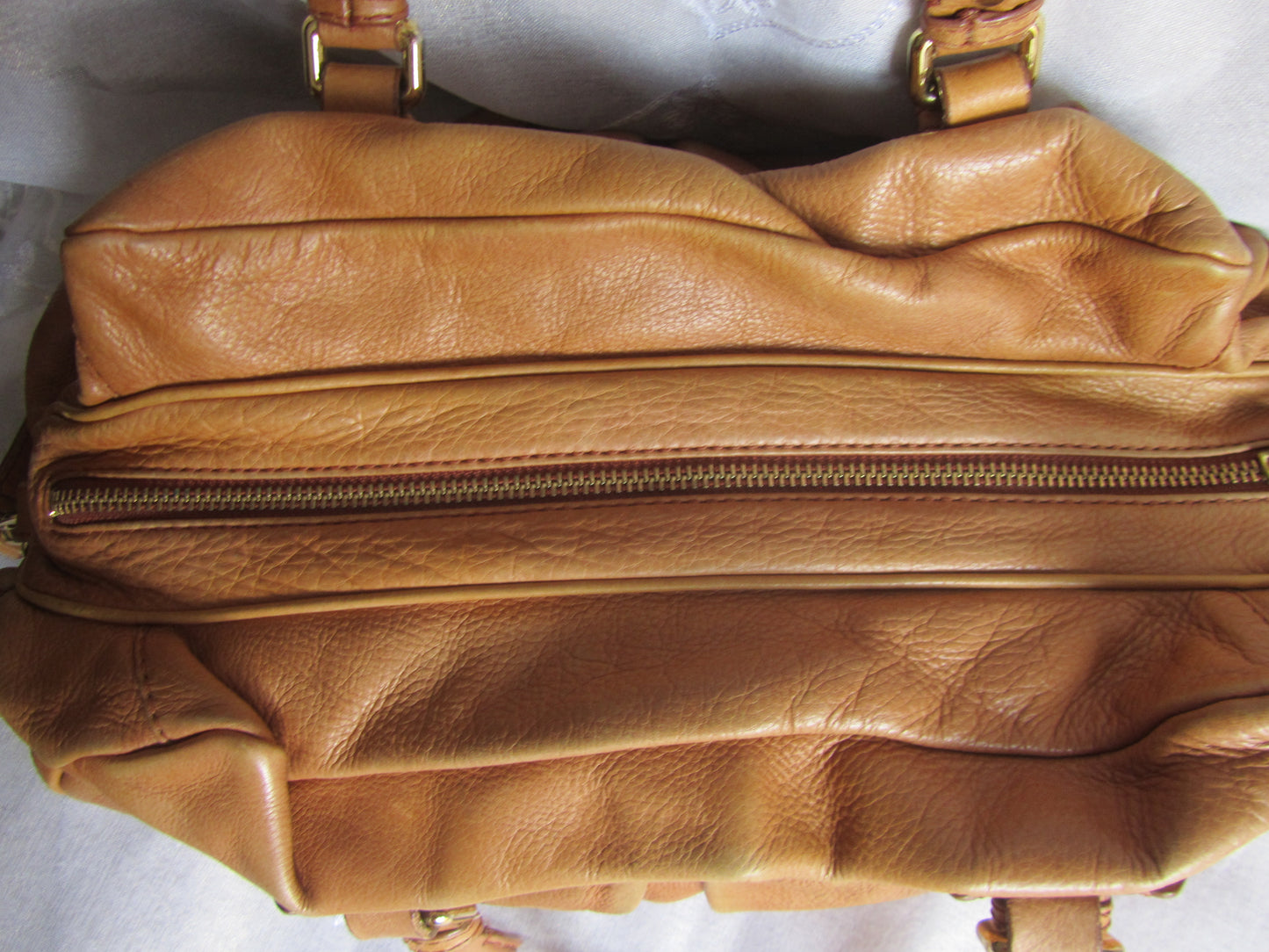 marc by marc jacobs vintage large groovee in chestnut brown