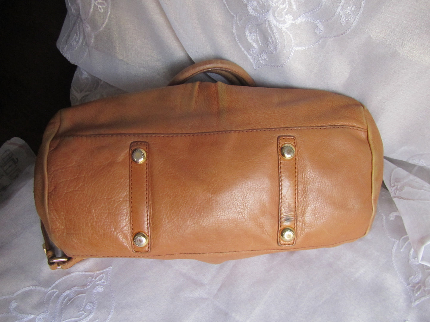 marc by marc jacobs vintage large groovee in chestnut brown