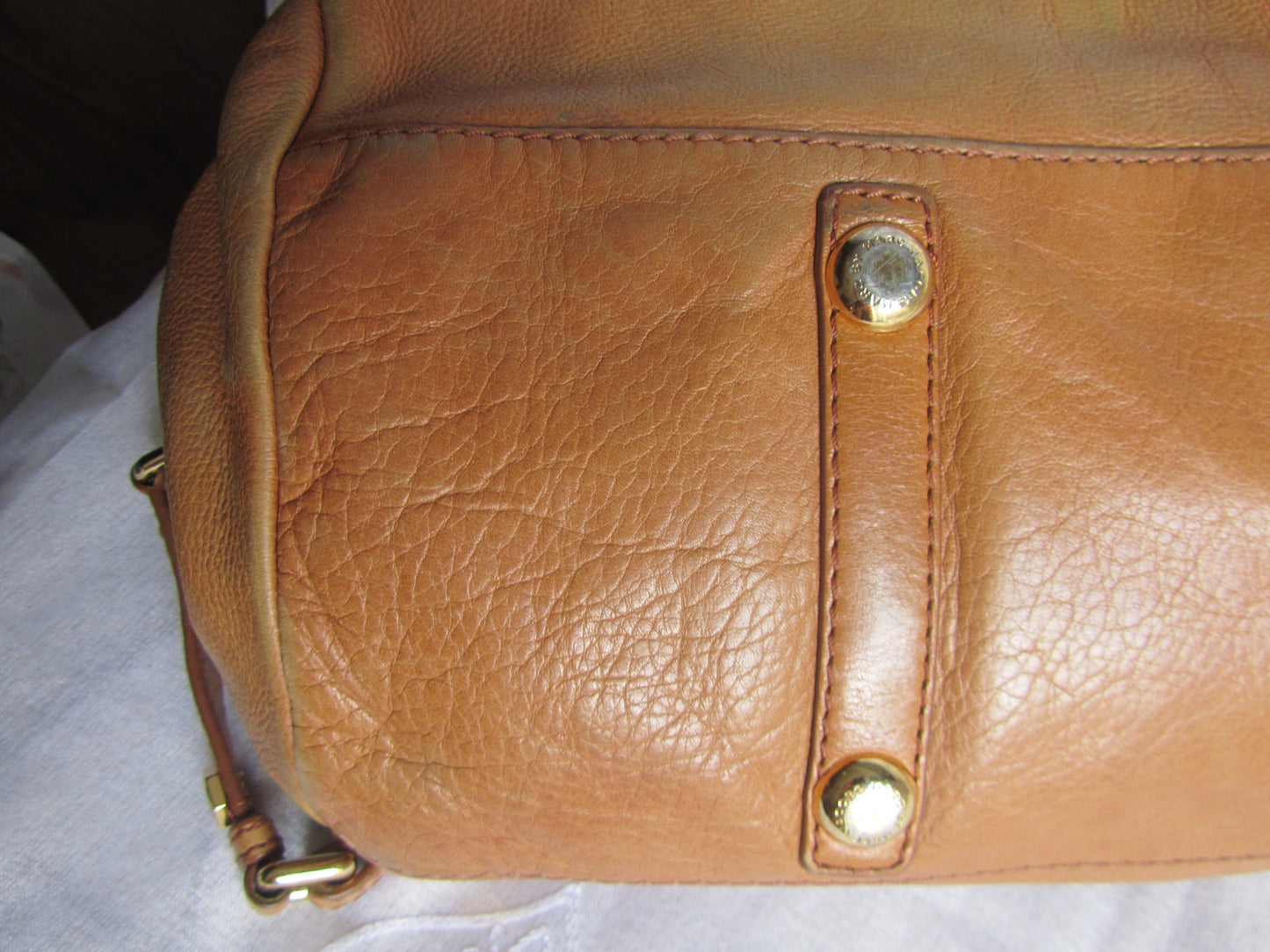 marc by marc jacobs vintage large groovee in chestnut brown