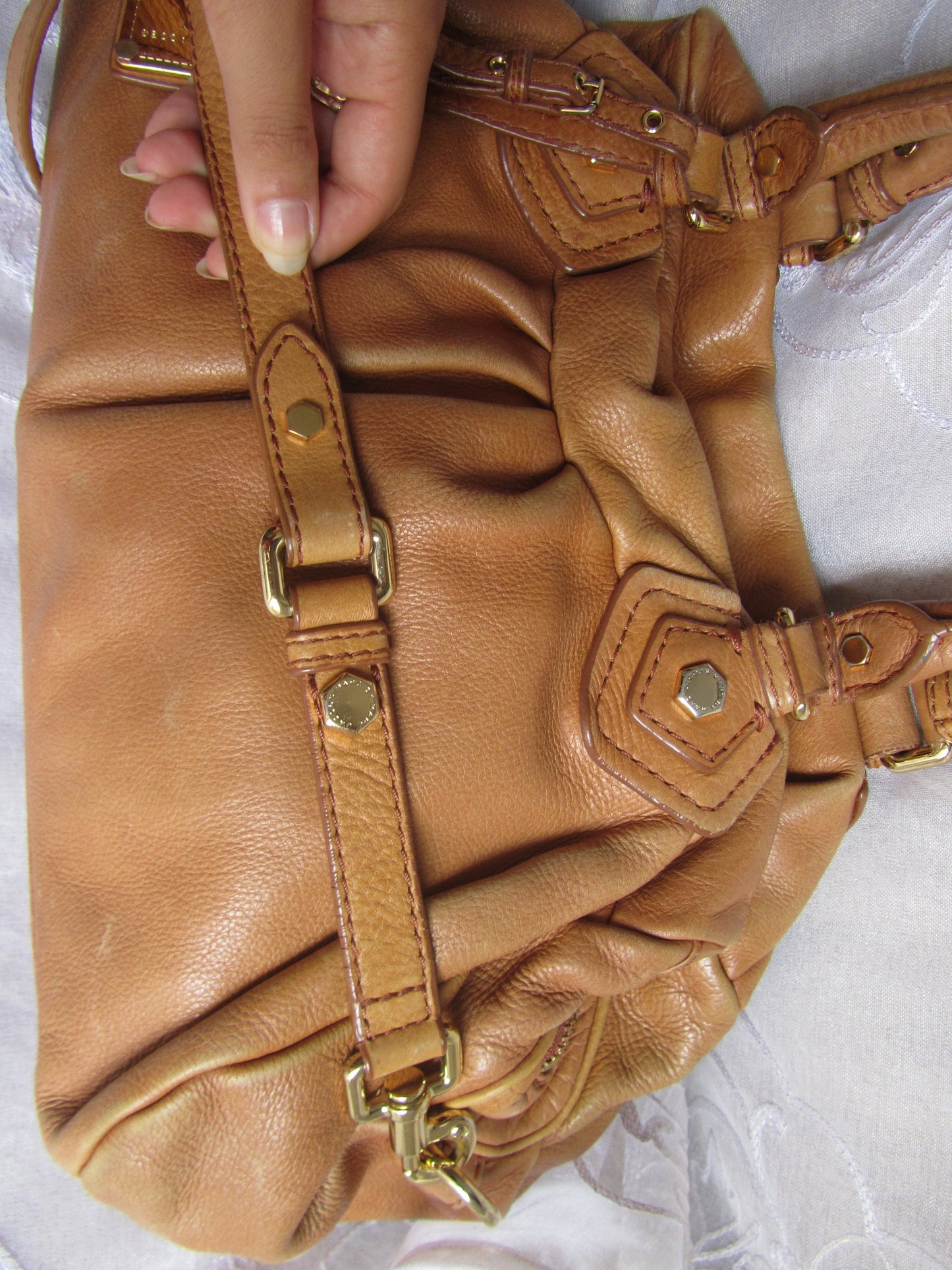 marc by marc jacobs vintage large groovee in chestnut brown