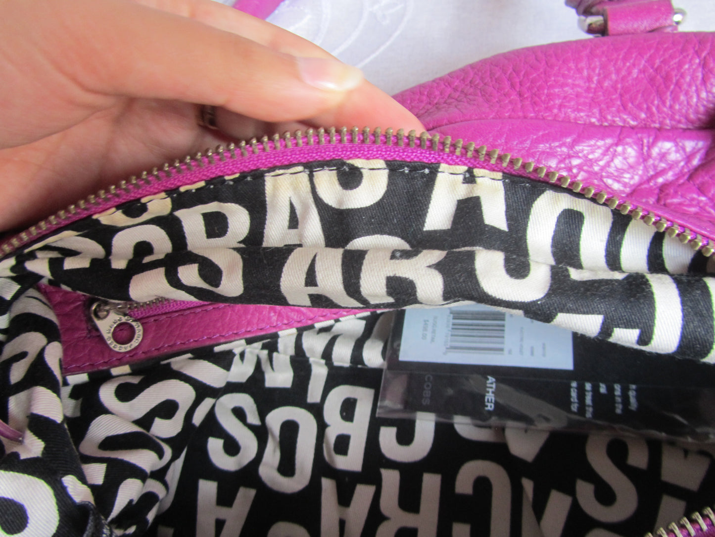 marc by marc jacobs vintage large groovee in magenta