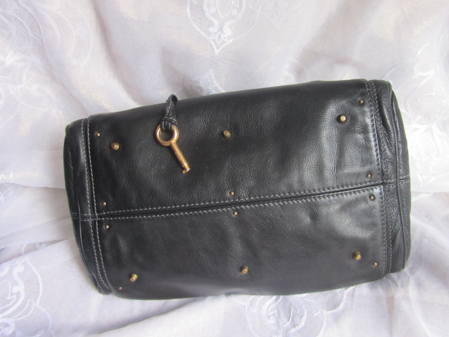 chloé classic black paddington bag