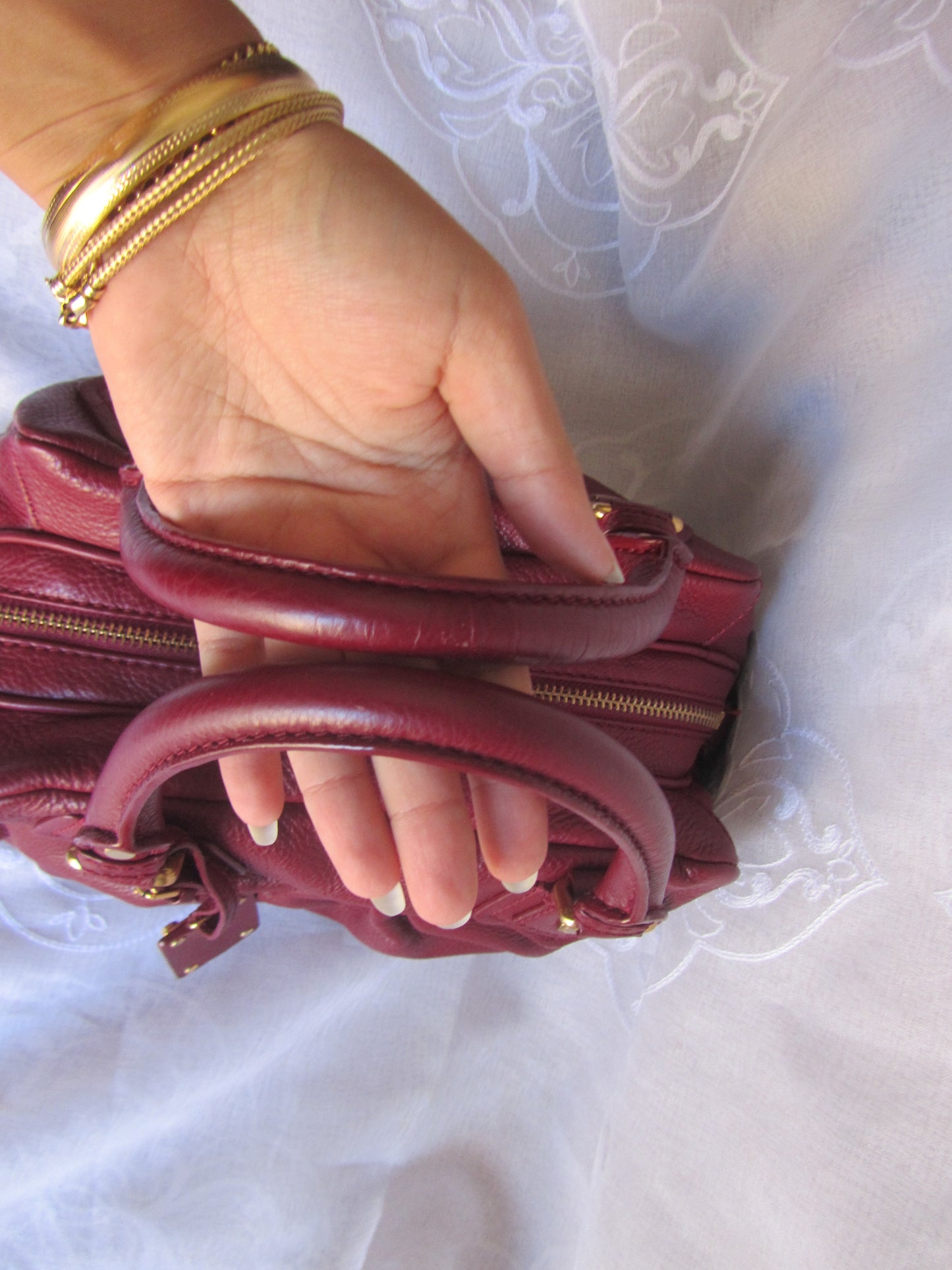 marc by marc jacobs wine red baby groovee