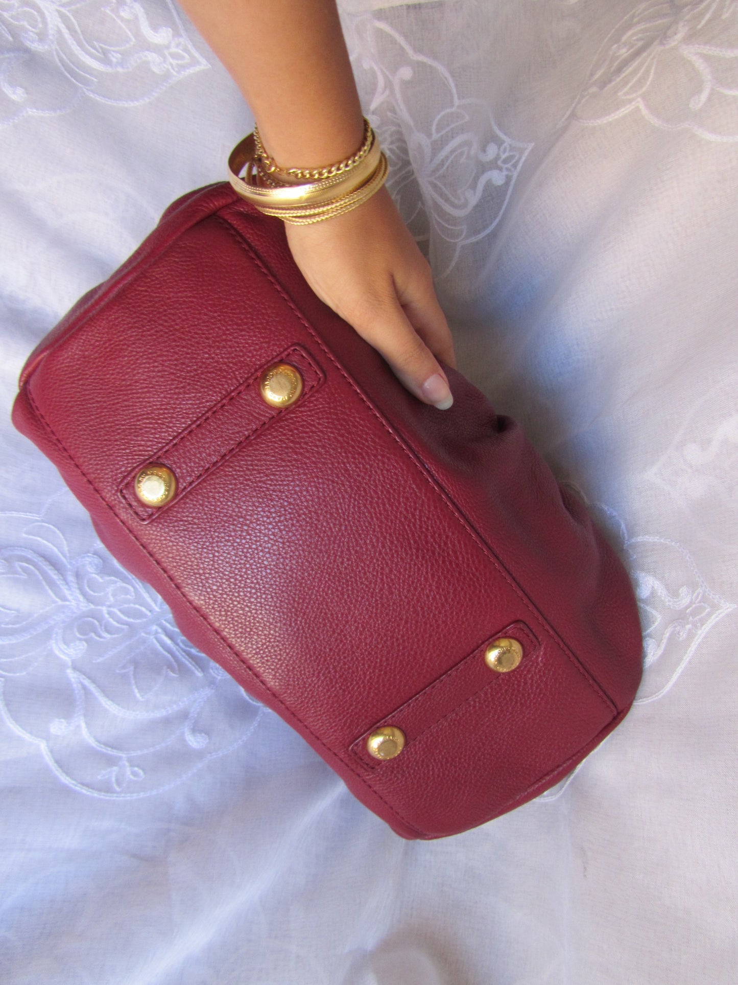 marc by marc jacobs wine red baby groovee