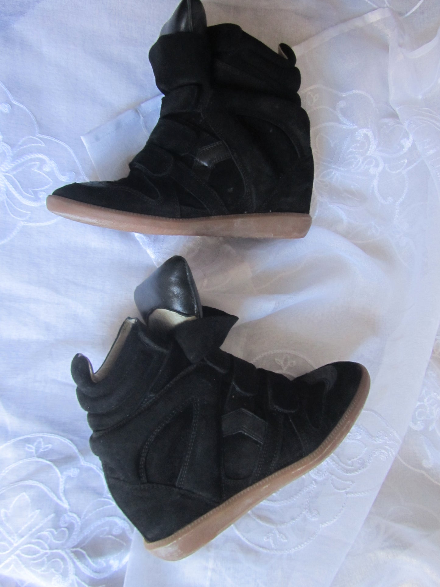 isabel marant black beckett sneakers (size 39)