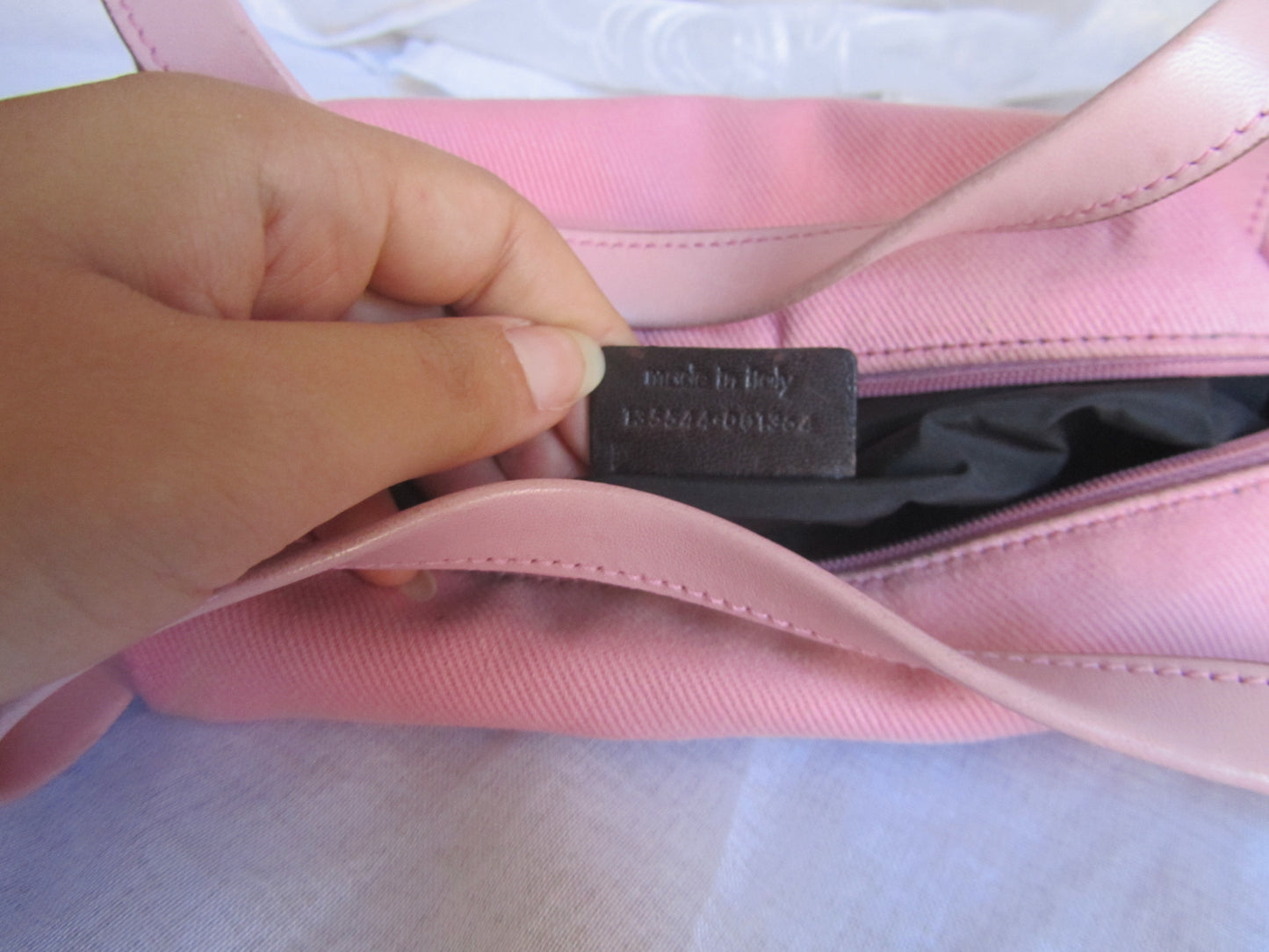 yves saint laurent rive gauche pink mini handbag