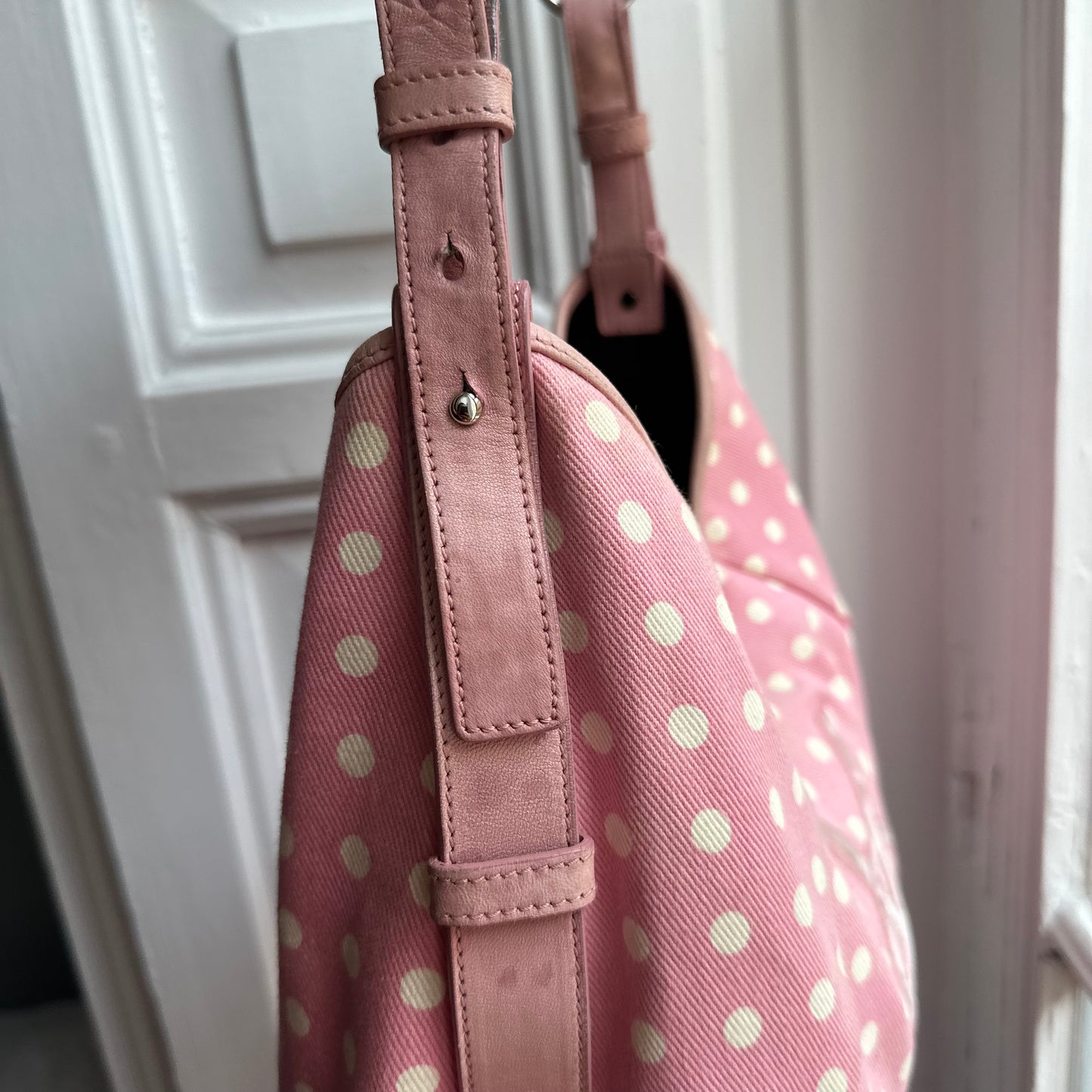 yves saint laurent rive gauche pink polkadot mombasa