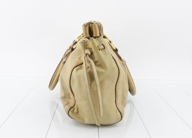 Miu Miu Beige Vitello Bag