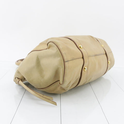 Miu Miu Beige Vitello Bag