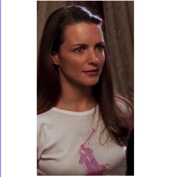 Ralph Lauren Spring 2002 Iconic Pink Pony Tee in Black