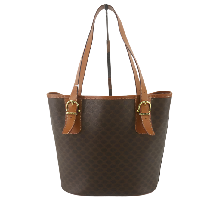 vintage celine elegant tote bag