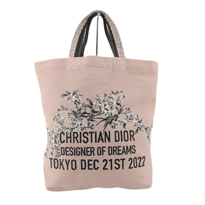christian dior pink limited edition 2022 tote bag
