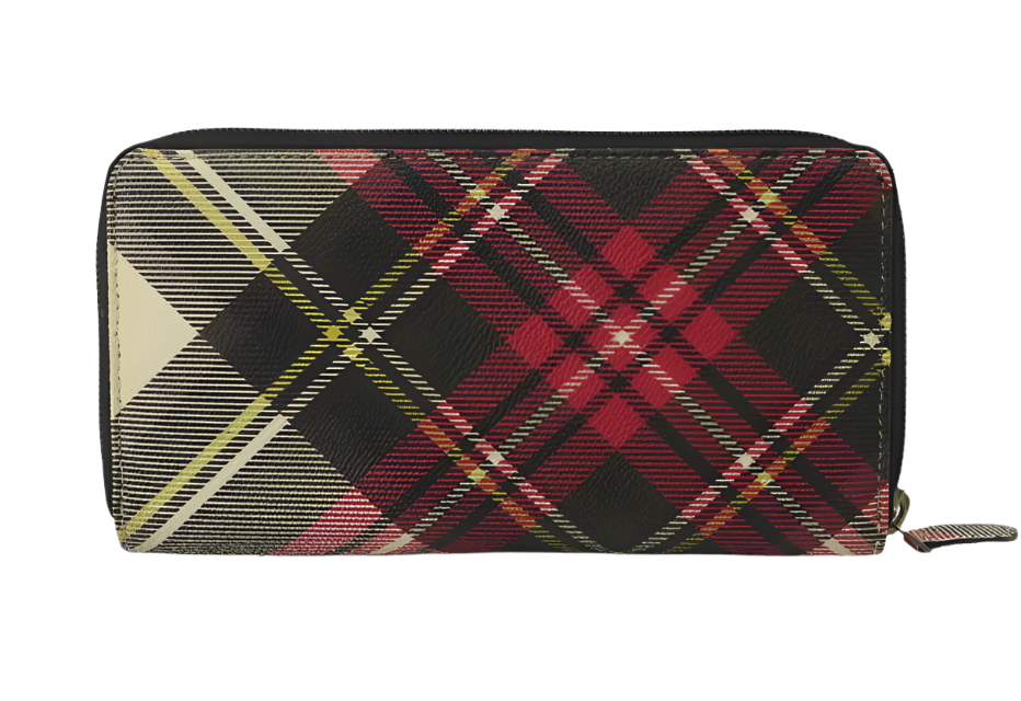 vivienne westwood plaid wallet