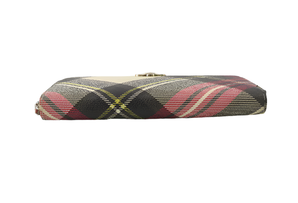 vivienne westwood plaid wallet