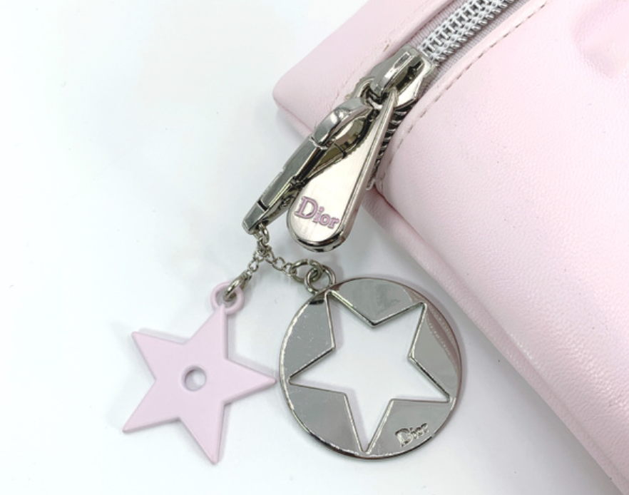 Dior Logo Light Pink Pouch