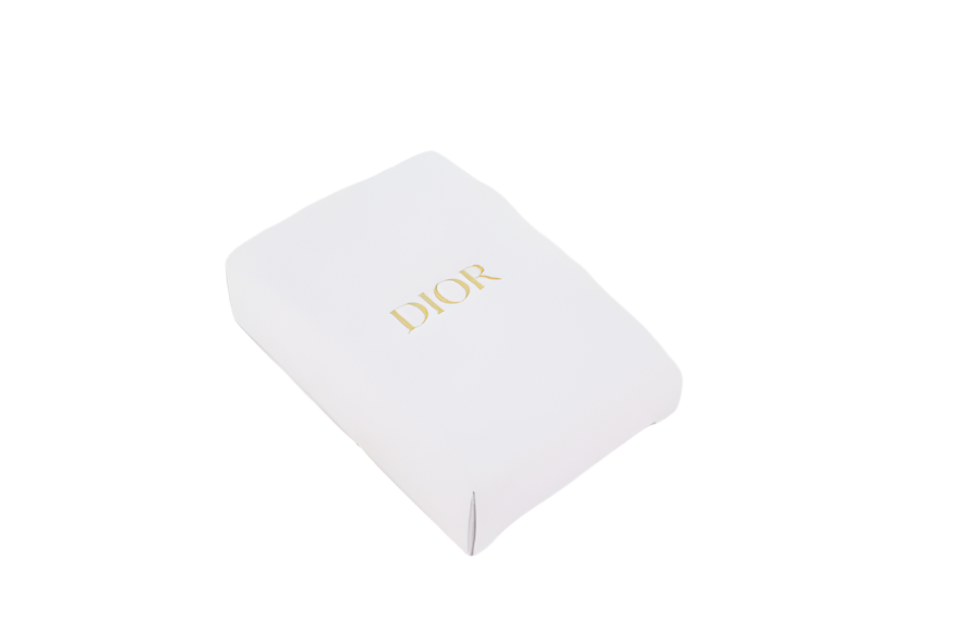 dior silver star bag charm / key holder