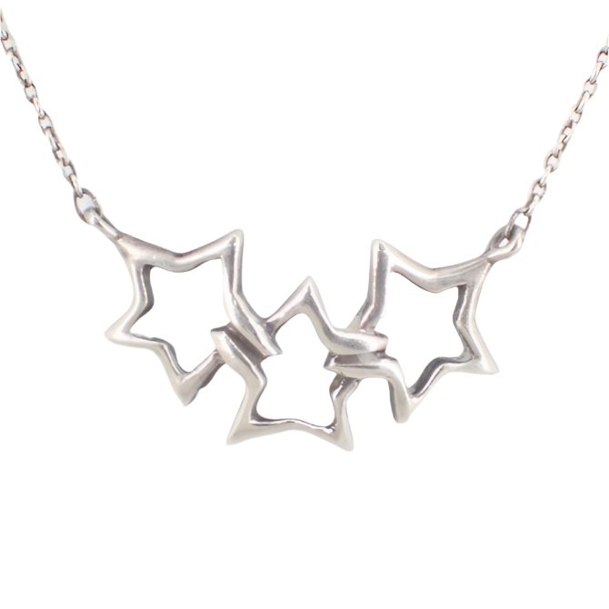 tiffany & co. star necklace 925 silver necklace