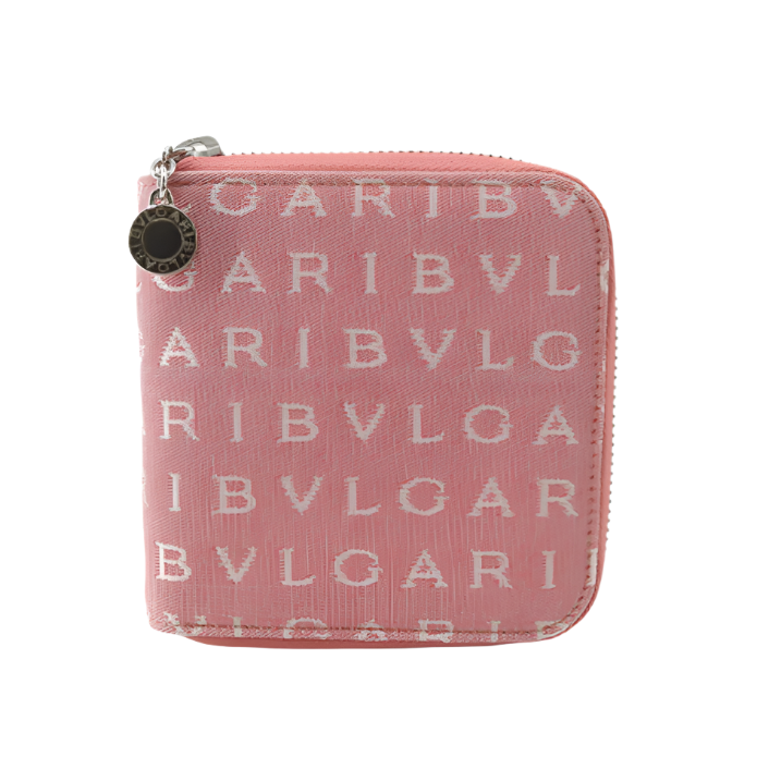 BVLGARI Logomania Pink Wallet