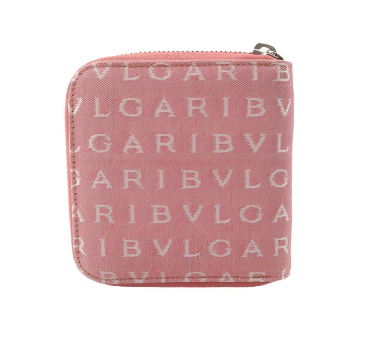 BVLGARI Logomania Pink Wallet