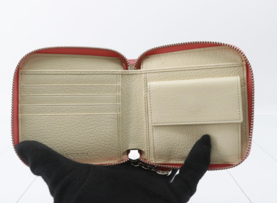 BVLGARI Logomania Pink Wallet
