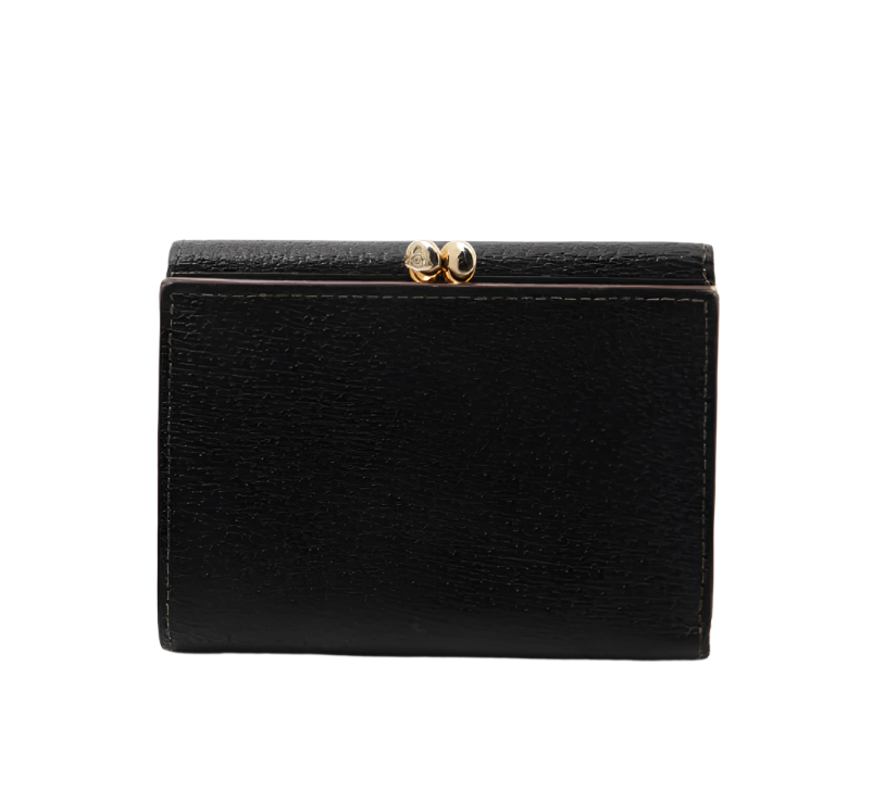vivienne westwood black orb logo wallet