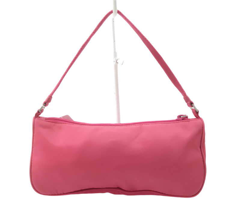 prada tessuto girly pink nylon bag