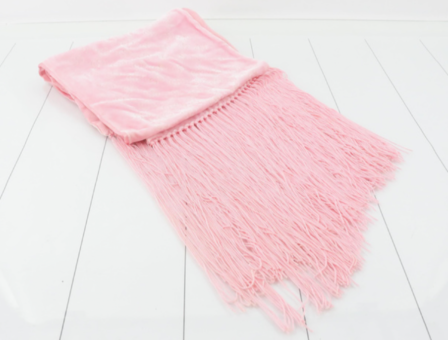 gucci pink velvet gg stole