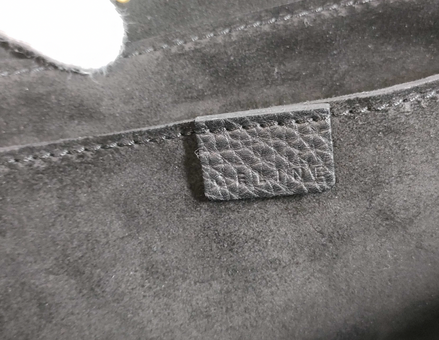 celine black studded boogie bag