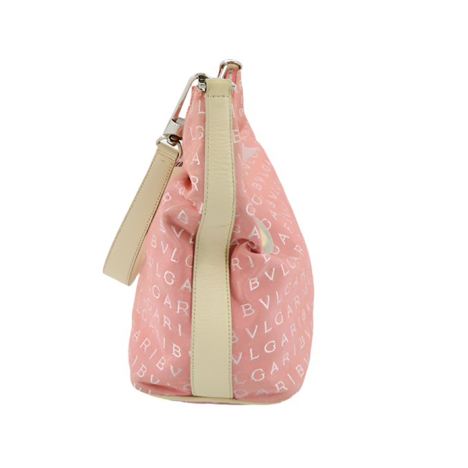 bvlgari pink logomania shoulder bag