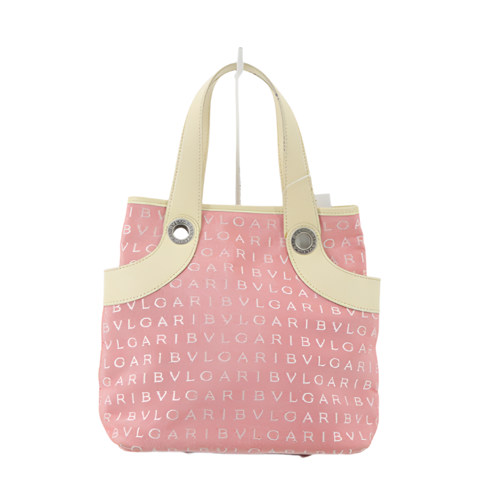 bvlgari pink logomania handbag