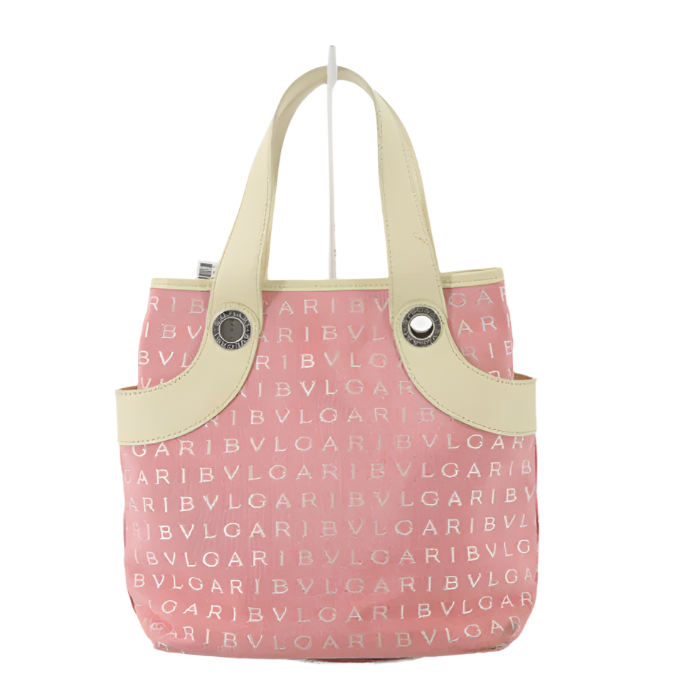 bvlgari pink logomania handbag
