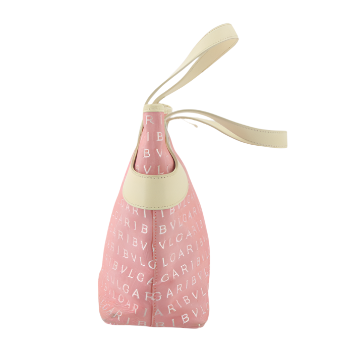 bvlgari pink logomania handbag