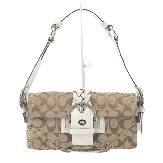 coach braided soho shoulder bag