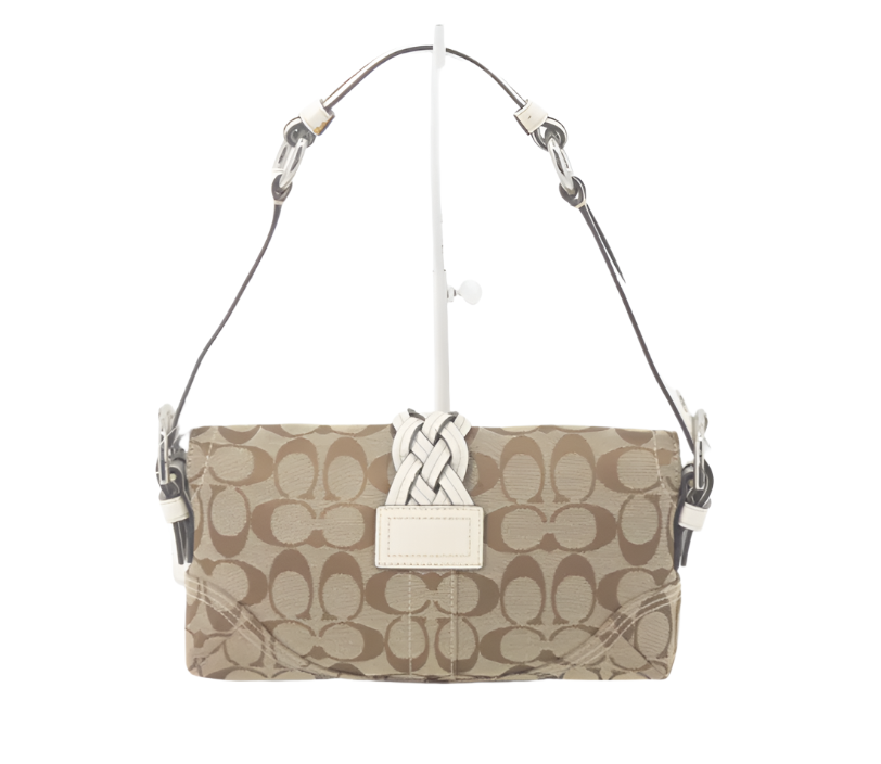 coach braided soho shoulder bag