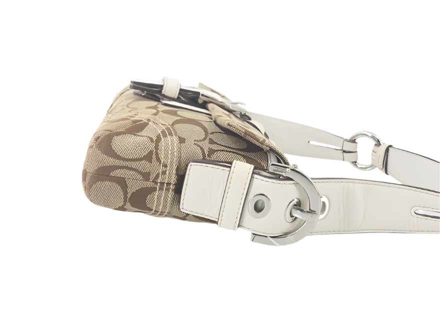 coach braided soho shoulder bag