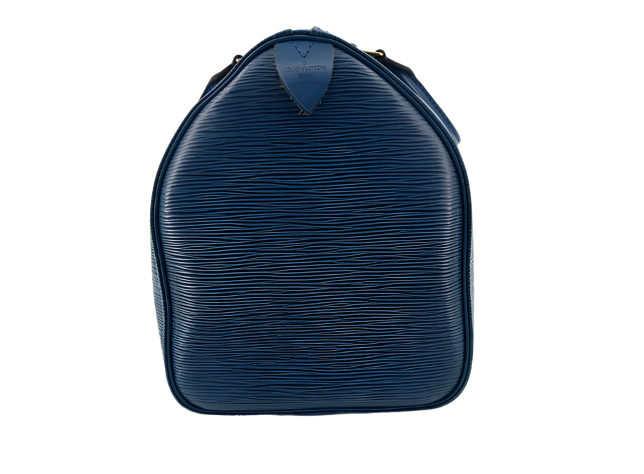 Vintage Louis Vuitton Speedy 30 Toledo Blue