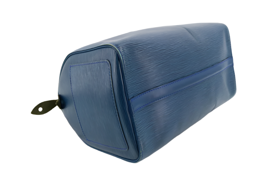 Vintage Louis Vuitton Speedy 30 Toledo Blue