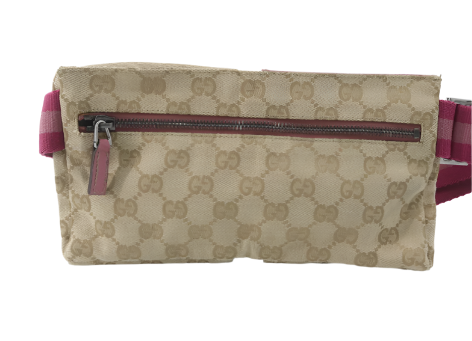 Gucci Pink GG Waist Bag