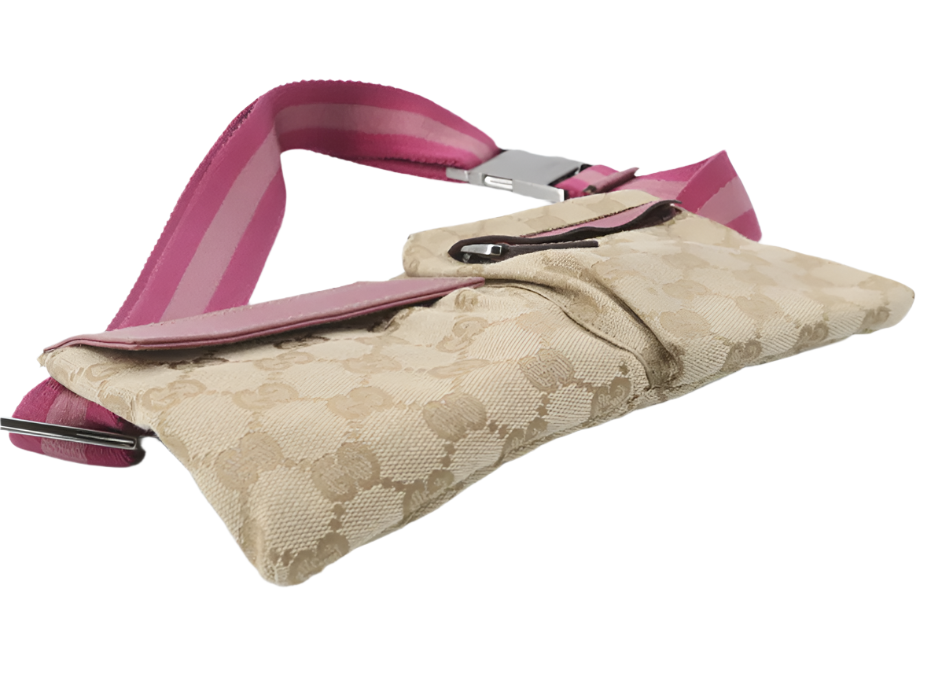 Gucci Pink GG Waist Bag