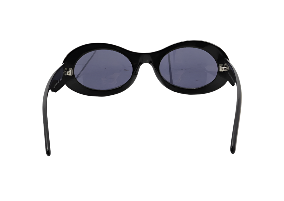 gucci oval vintage sunglasses
