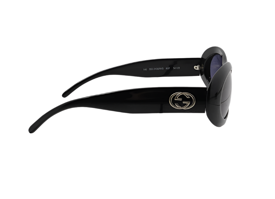 gucci oval vintage sunglasses