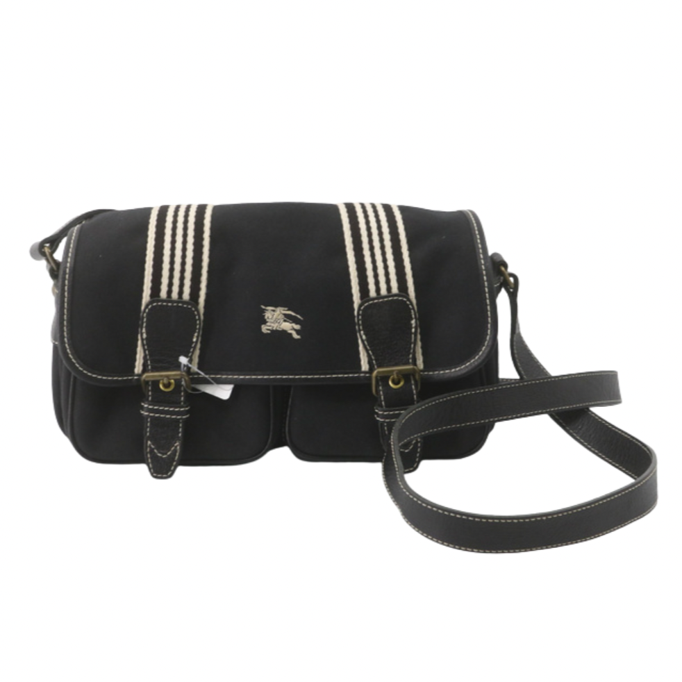 burberry striped messenger bag
