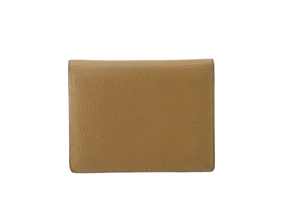 vivienne westwood beige orb logo card holder