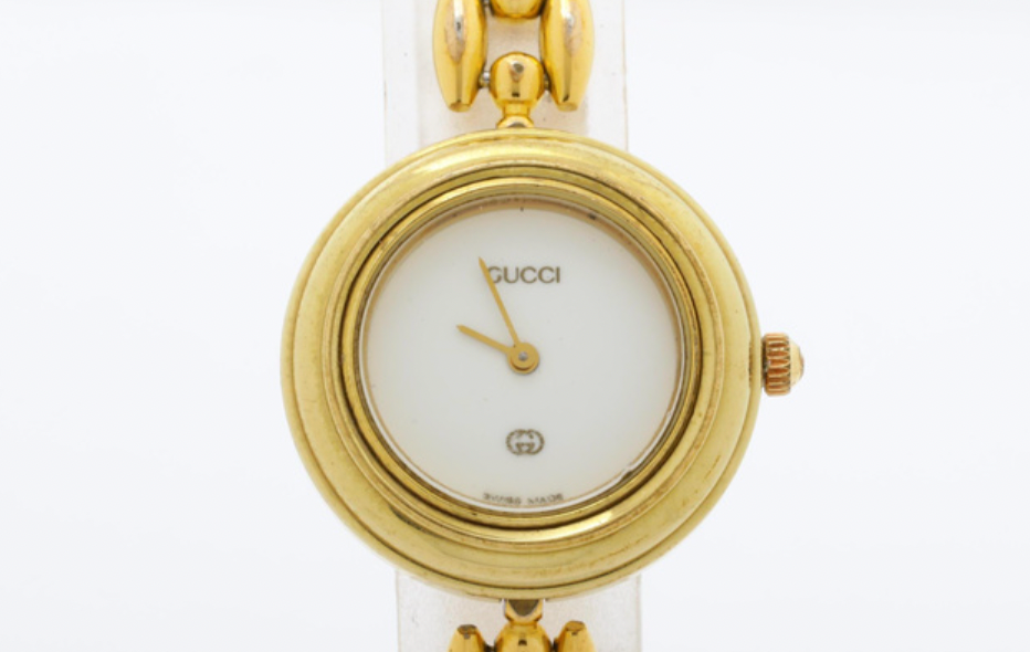 gucci gold bracelet watch