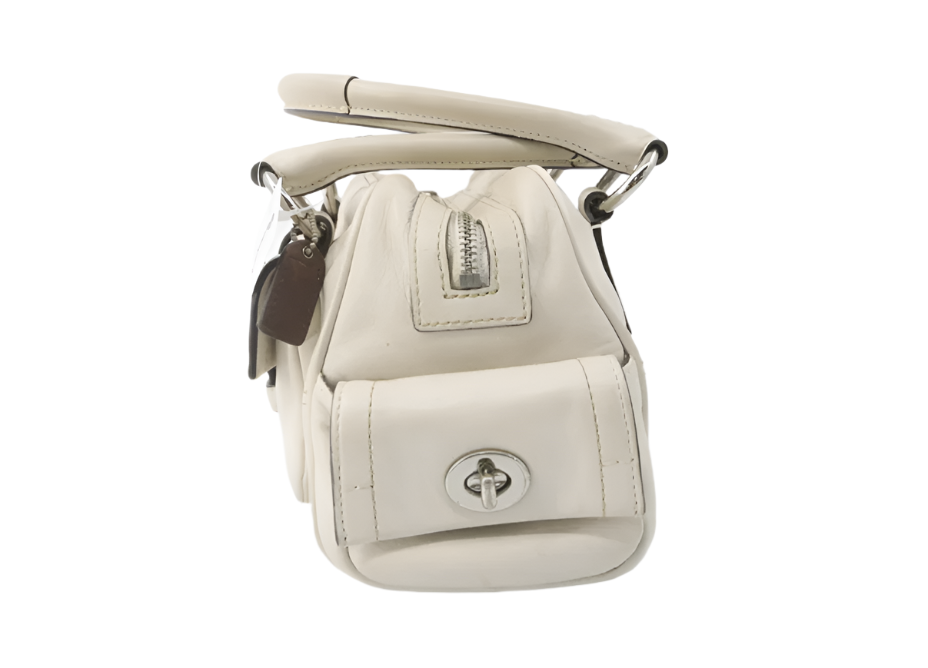 coach ivory soho bag