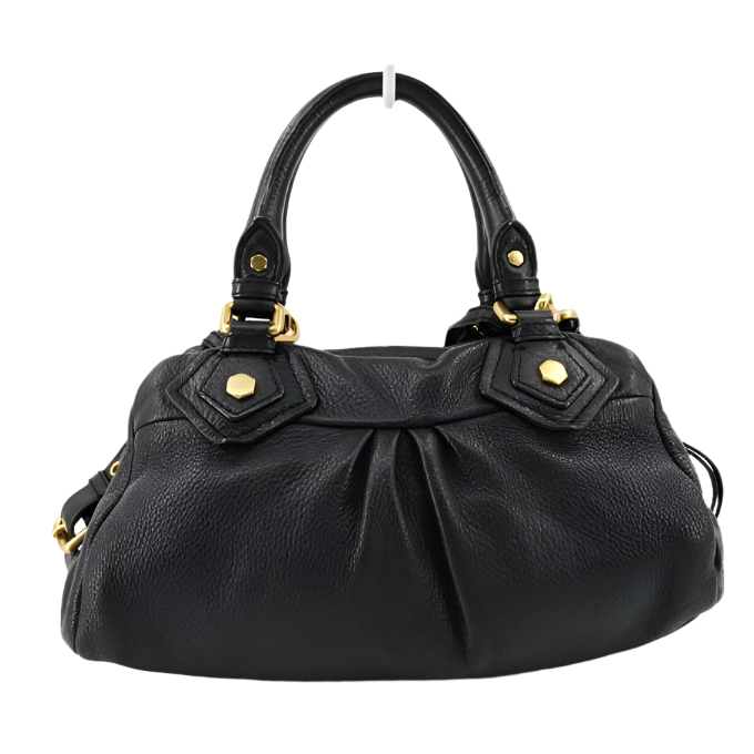 marc by marc jacobs groovee leather bag in black