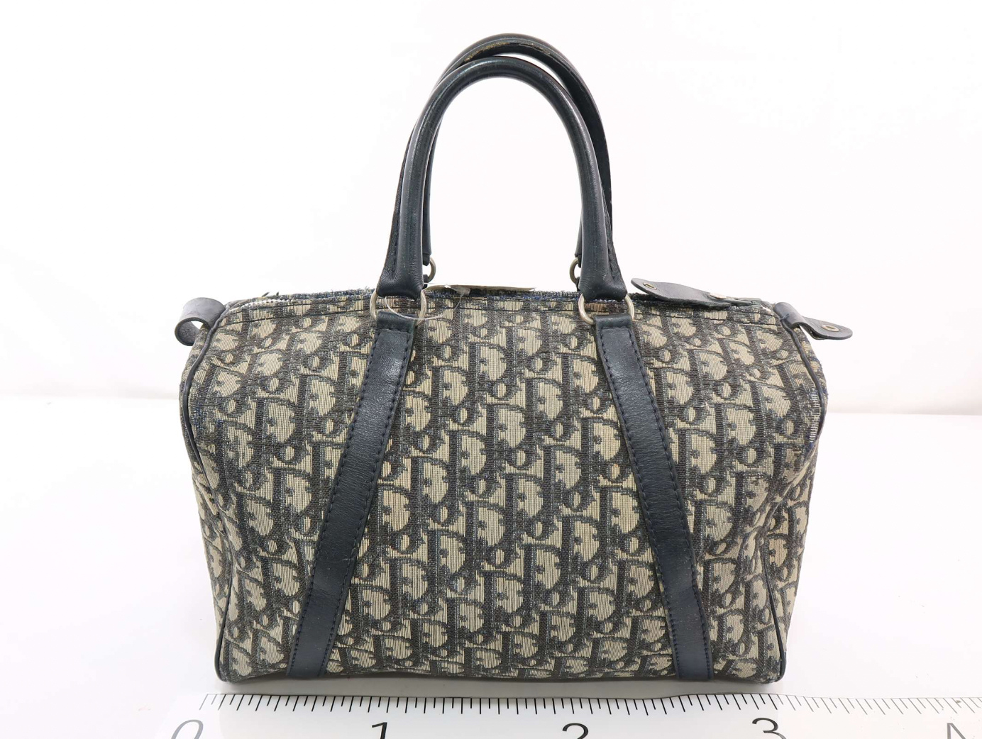 Dior Diorissimo Canvas and Leather Speedy Bag