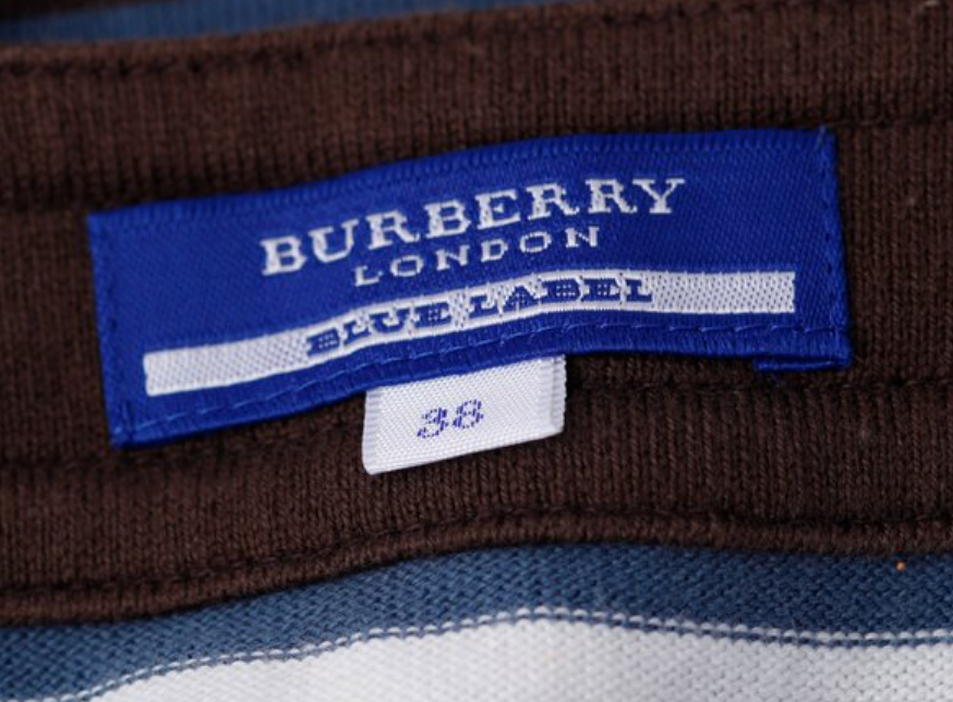 burberry girly vintage striped tunic mini dress