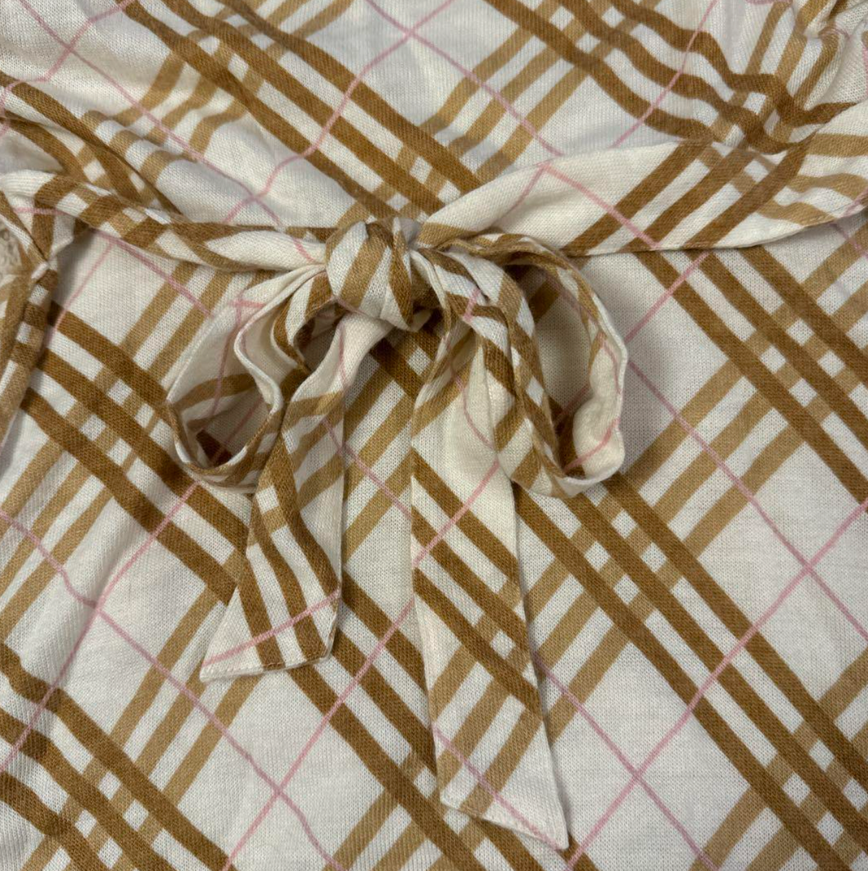 burberry girly early 2000s inspired long sleeve top